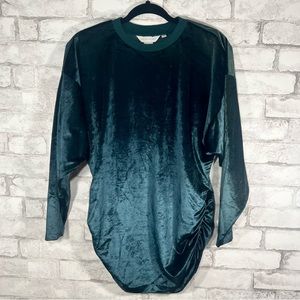 Paula Saker dark green top size 4